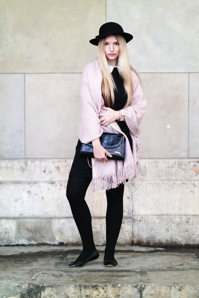 Franziska Elea Fashionblog aus München Outfit mit Hut Winter 2015